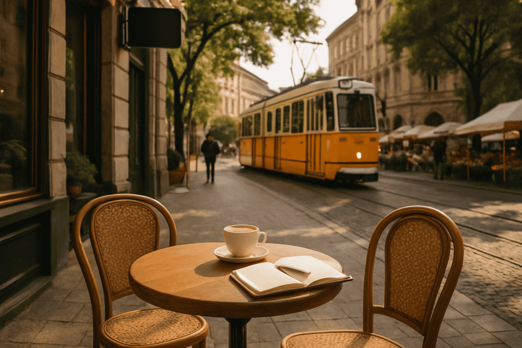józsefvárosi kávézók budapesti hangulatkép
