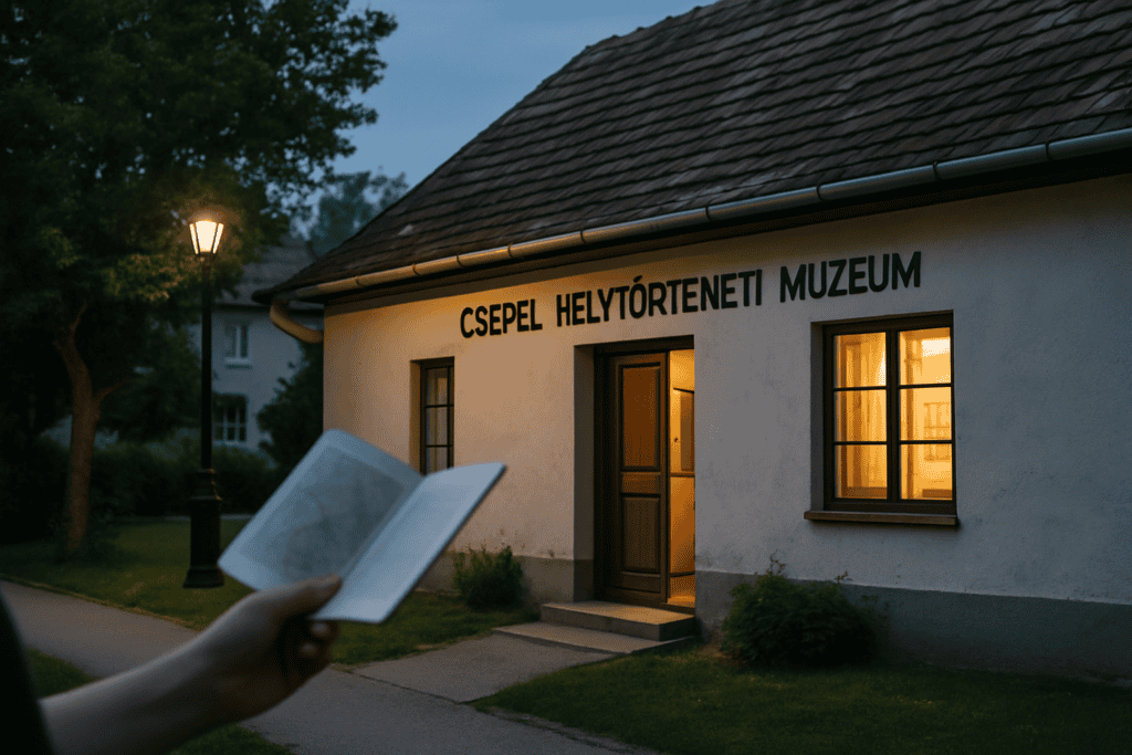 Csepel helytörténeti múzeum budapesti hangulatkép