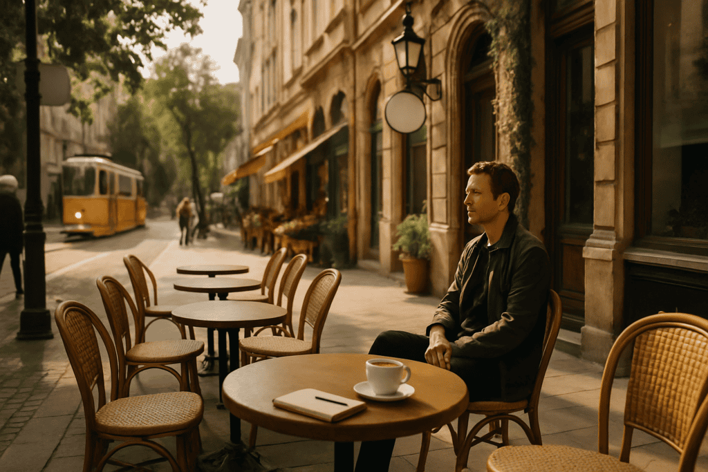 Józsefváros kávézók budapesti hangulatkép